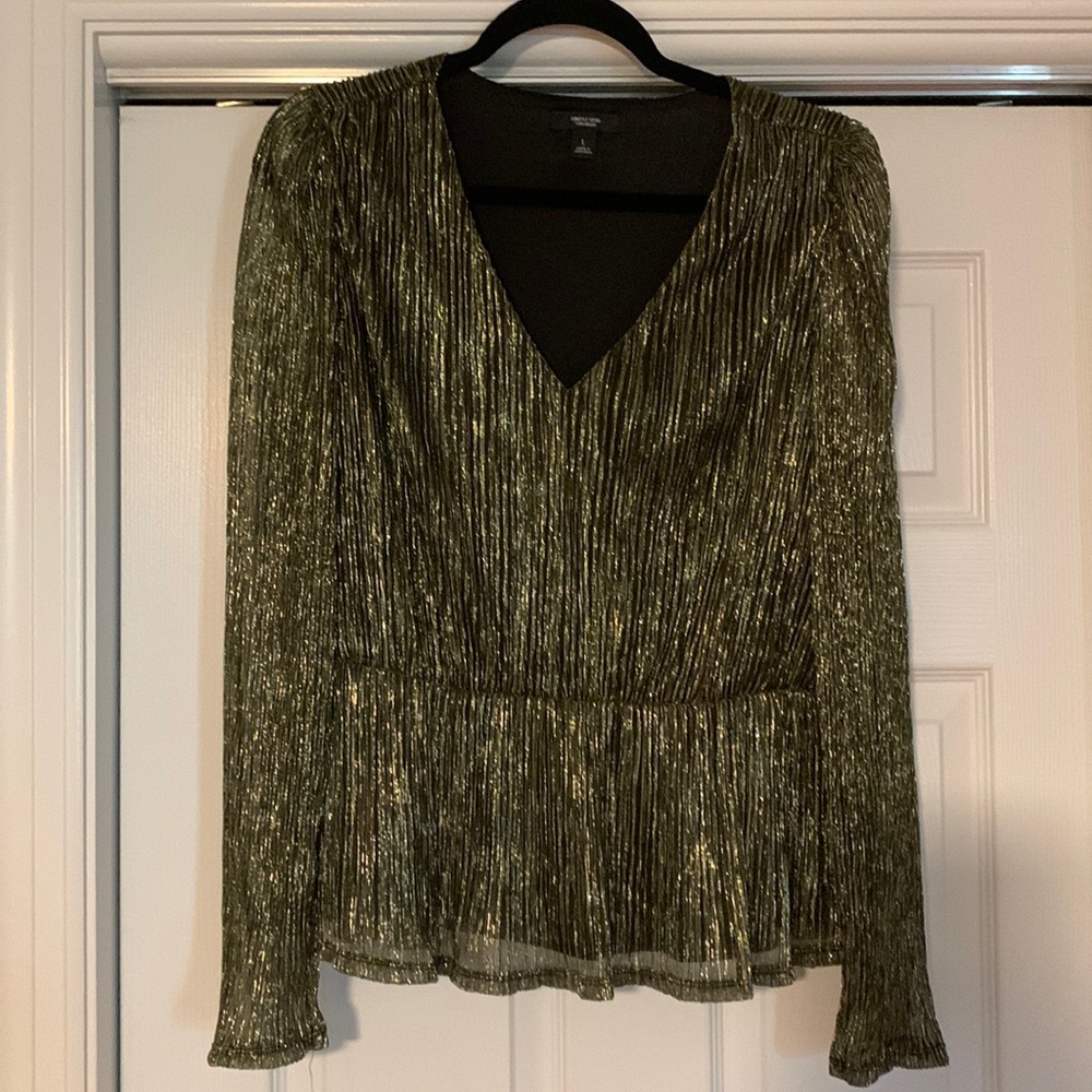 Black & Gold Top